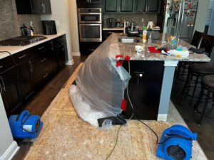 insurance claim for water in kitchen